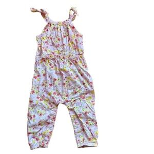 Tea Collection Floral Romper for Toddler Girls
